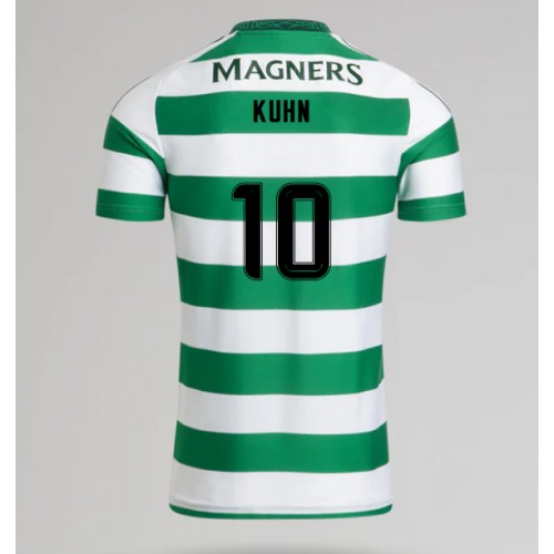 Fotballdrakt Herre Celtic Nicolas Kuhn #10 Hjemmedrakt 2024-25 Kortermet